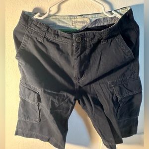 Boys Cargo Navy Shorts (Size 28)